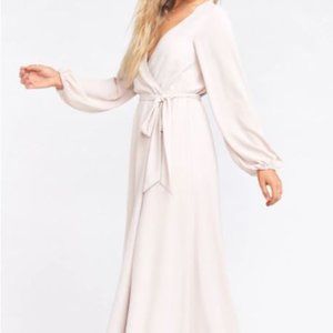 Show Me Your Mumu Lady Long Sleeve Wrap Dress